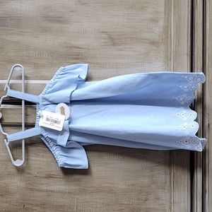 New Mud-Pie Light Denim Toddler Dress